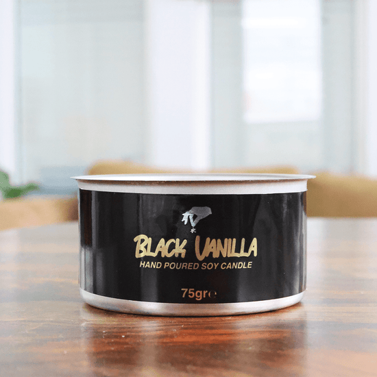 Black Vanilla-Airgop Candle 75gr - Airgop